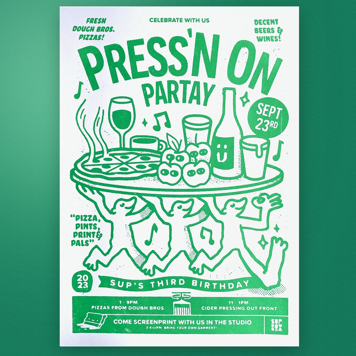 Press'n On - SUP 3rd Birthday
