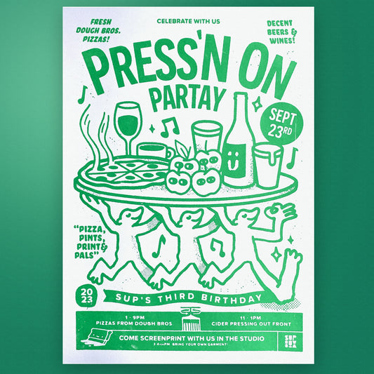 Press'n On - SUP 3rd Birthday