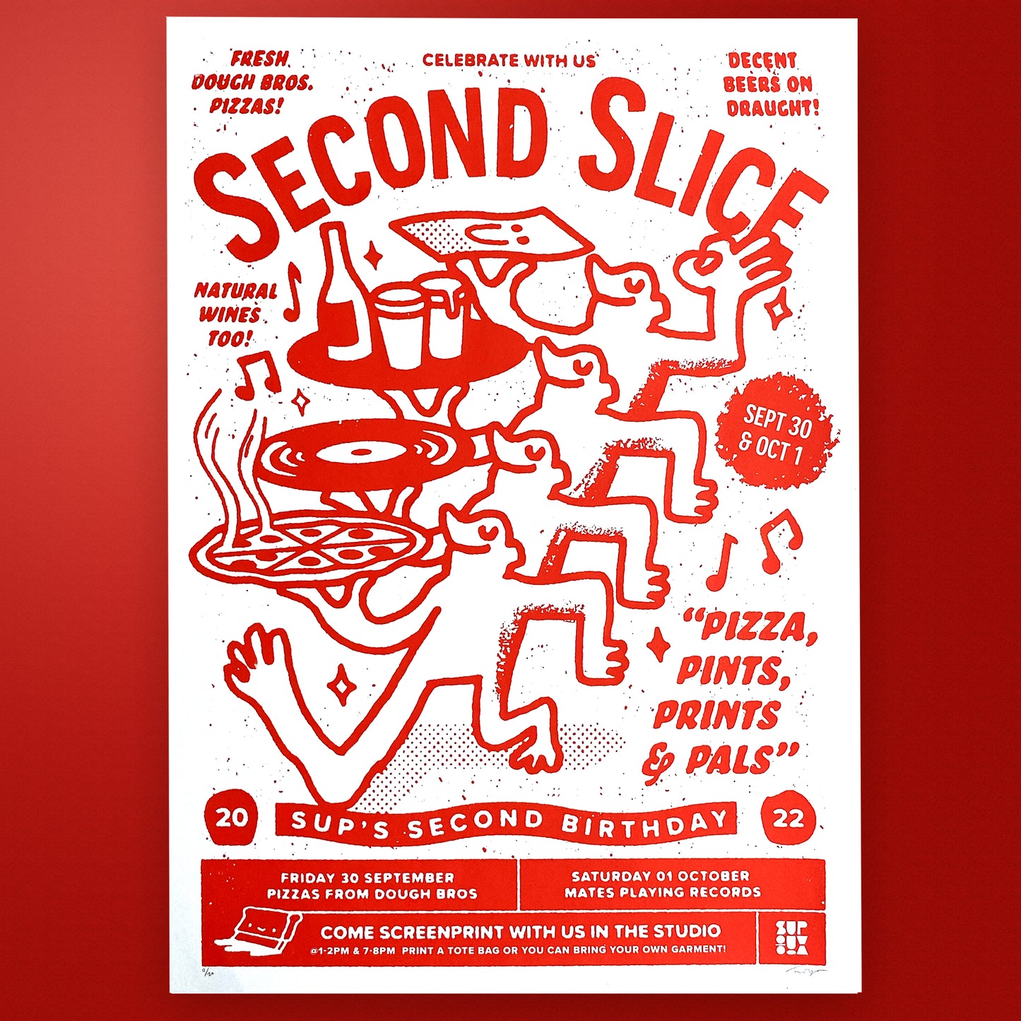 Second Slice - SUP 2nd Birthday