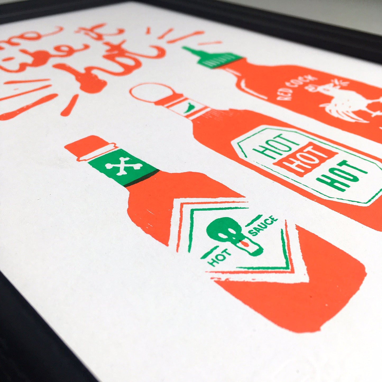 Hot Sauce A4 Screen Print
