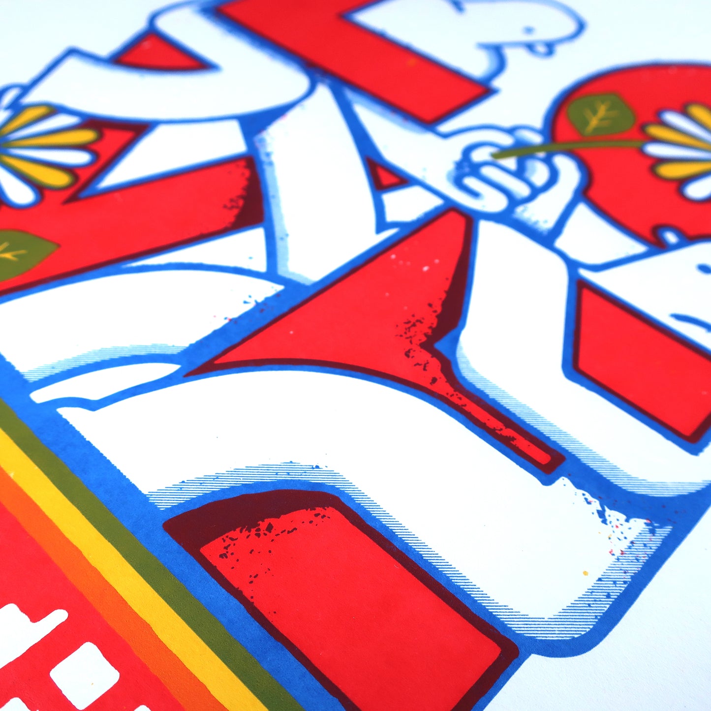 Love One Another A3 Screen Print