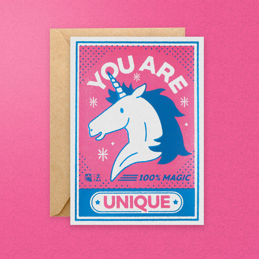 You Are Unique Greeting Card