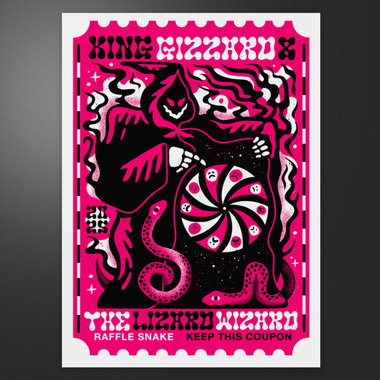 King Gizzard And The Lizard Wizard Poster Raffle