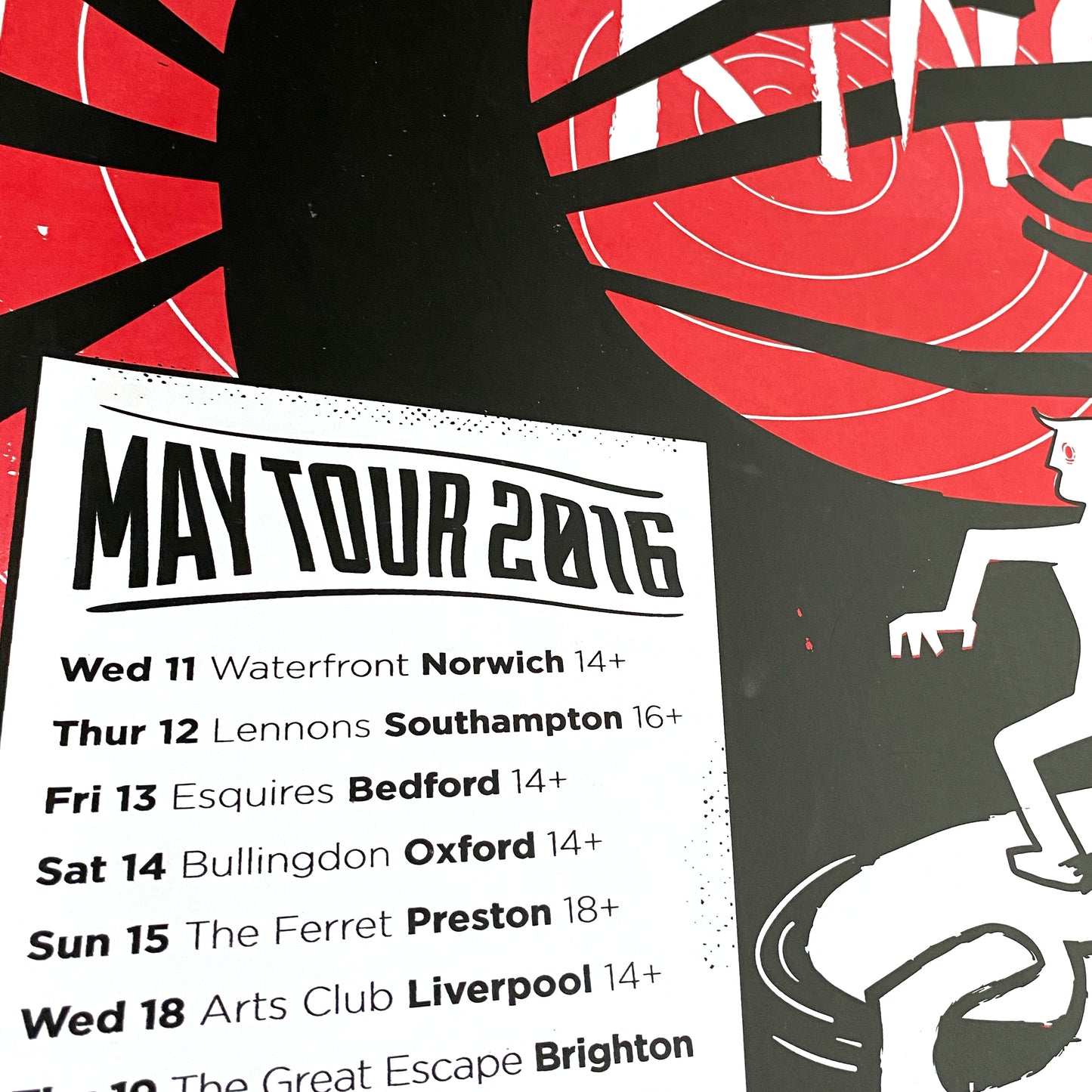 Spring King UK Tour 2016