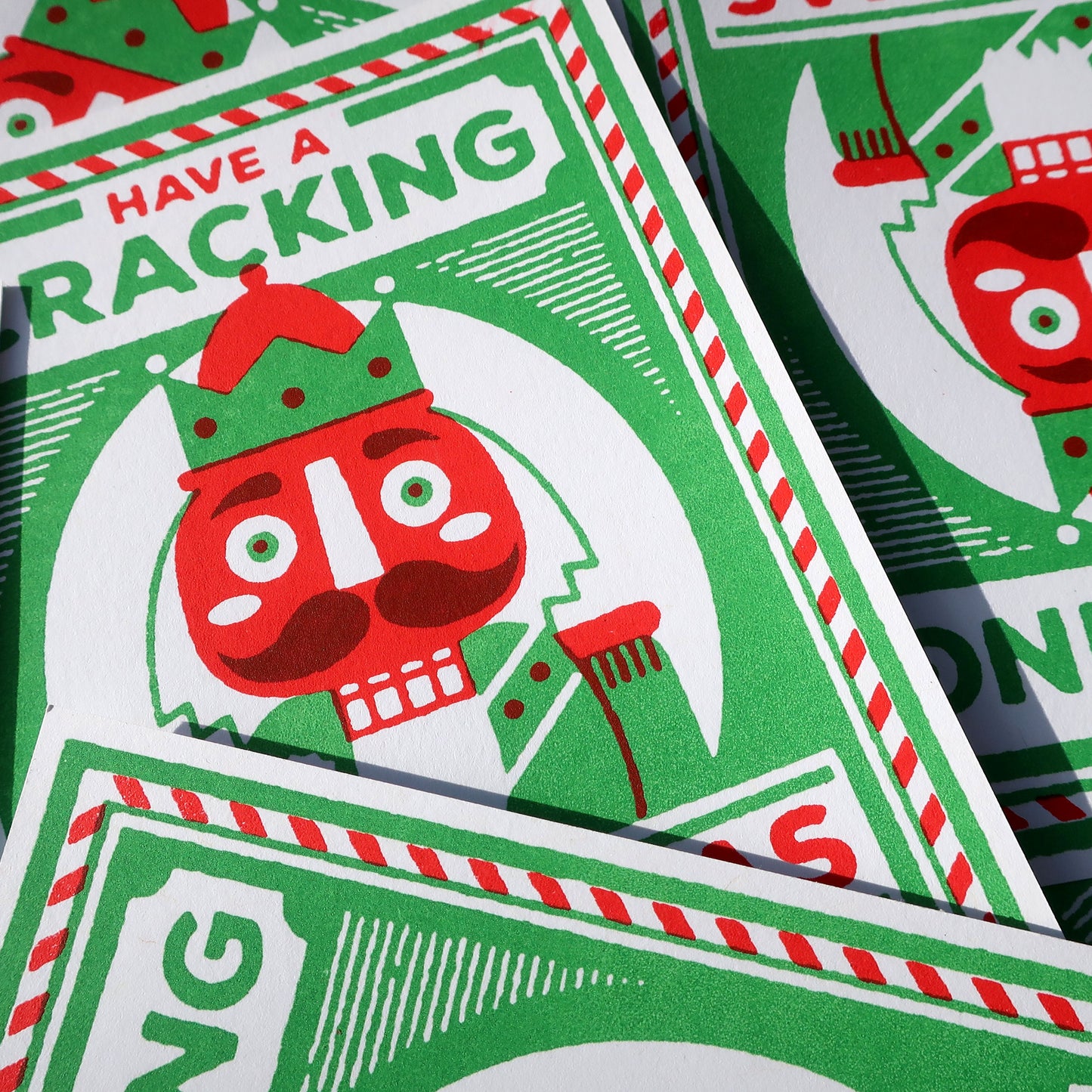 Funny Nutcracker Christmas Card