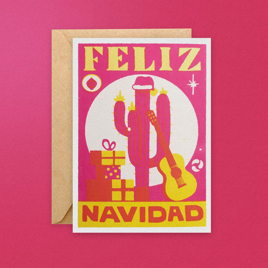 Feliz Navidad Christmas card