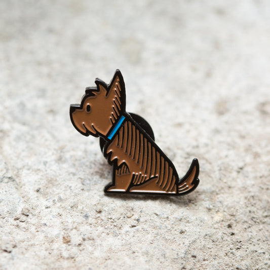 Yorkshire Terrier Pin Badge