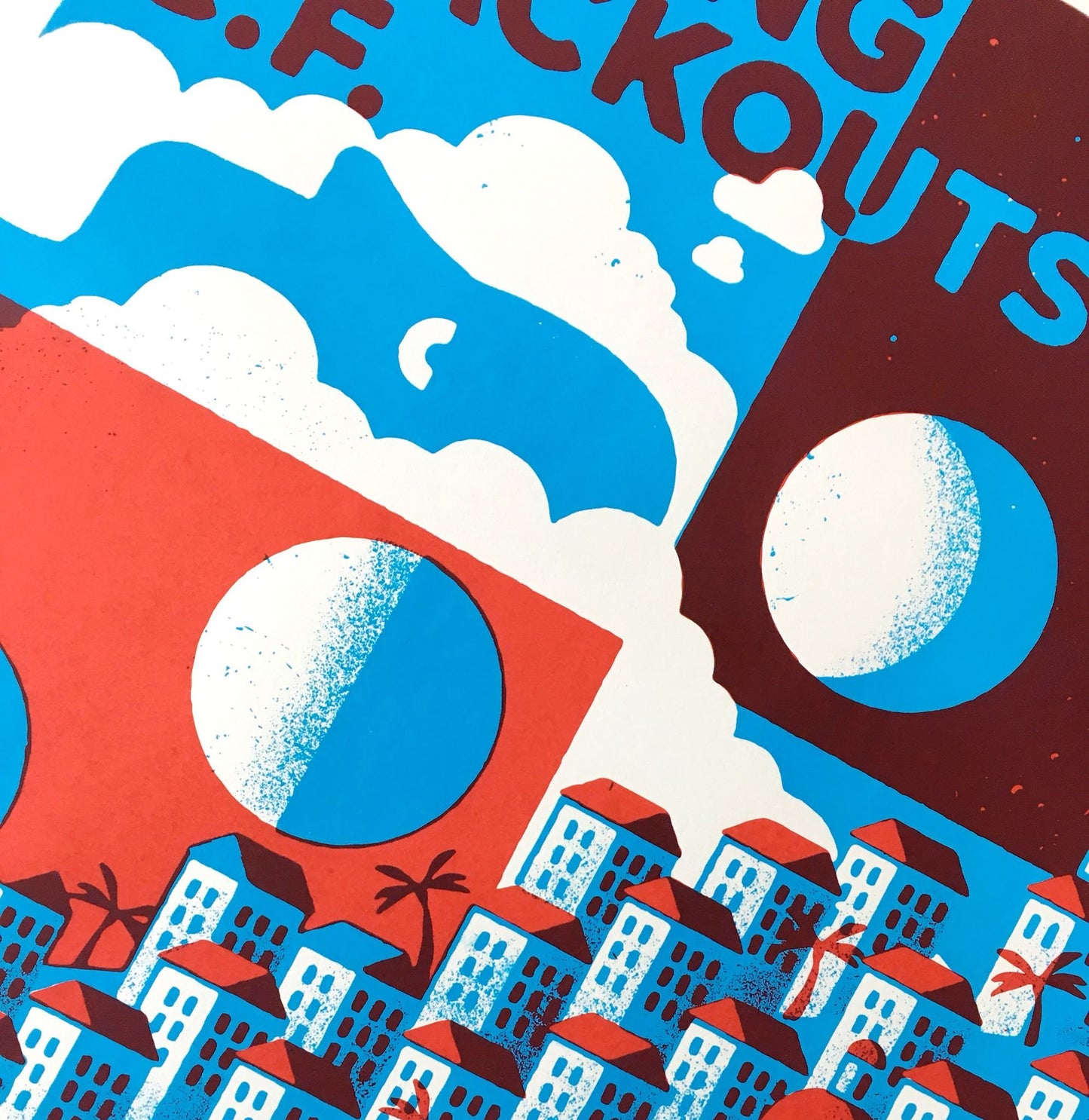 Rolling Blackouts Coastal Fever Gig Poster
